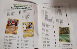 Pokemon Trading Card Game Diamond & Pearl Secret Wonders Card List & Rule Book - Image 5