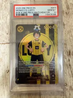 Dortmund Luffy Psa10 One Piece Card - Image 1
