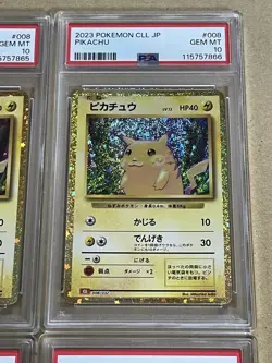 Pokemon Card Classic Psa10 Pikachu 4Th Consecutive Number - Image 3