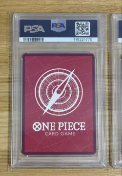 Psa10 One Piece Card Luffy Robin Leader2 Cards, Consecutive Number - Image 4