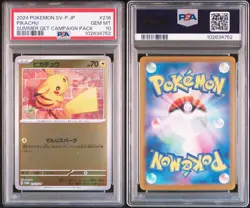 Pokemon Card Pikachu Pokeka Summer Is Here Promo Carrot Spark Psa10 - Image 4