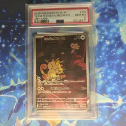 Pokemon Card Rocket Team Meowth Sonance Psa10 Set Of 2 - Image 2