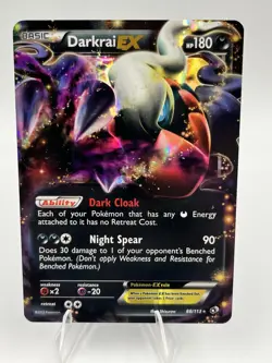 Darkrai EX 88/113 Legendary Treasures Holo Ultra Rare NM Pokemon Card 2013 - Image 1