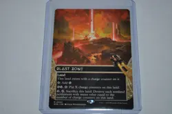 MTG magic EDGE OF ETERNITIES eos rare BLAST ZONE #002 stellar sights - Image 1