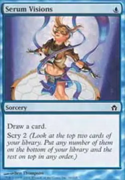 MTG - Serum Visions - Fifth Dawn - NM, English Magic FLAT RATE SHIP - Image 1