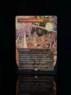 Weapons Manufacturing #0311 EOE R (Borderless) (FOIL) - MTG Edge of Eternities - Image 1