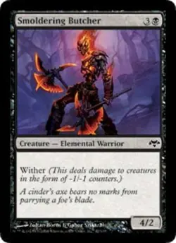 MTG - Smoldering Butcher - Eventide - NM, English Magic FLAT RATE SHIP - Image 1