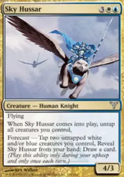 MTG - Sky Hussar - Dissension - NM, English Magic FLAT RATE SHIP - Image 1