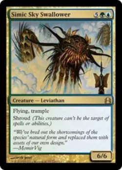 MTG - Simic Sky Swallower - Commander - NM, English Magic FLAT RATE SHIP - Image 1