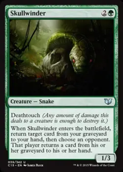 MTG - Skullwinder - Commander 2015 - NM, English Magic FLAT RATE SHIP - Image 1