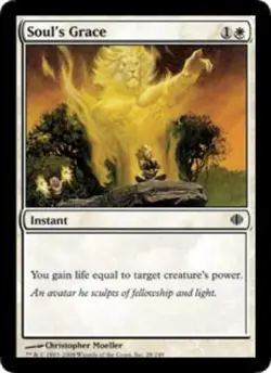 MTG - Soul's Grace - Shards of Alara - NM, English Magic FLAT RATE SHIP - Image 1