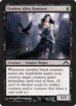MTG - Shadow Alley Denizen - Gatecrash - NM, English Magic FLAT RATE SHIP - Image 1