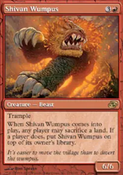MTG - Shivan Wumpus - Planar Chaos - NM, English Magic FLAT RATE SHIP - Image 1