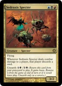 MTG - Sedraxis Specter - Shards of Alara - NM, English Magic FLAT RATE SHIP - Image 1