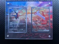 Pokemon TCG Surging Sparks Latias Ex and Latios Combo Set - Image 1
