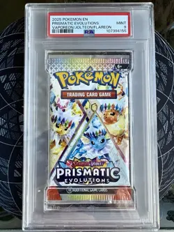 2025 Pokemon Prismatic Evolutions SEALED Booster Pack Jolteon Flareon Vaporeon - Image 1