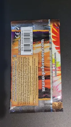 Pokemon HeartGold SoulSilver Booster Pack Factory Sealed (Ho-Oh) - Image 3