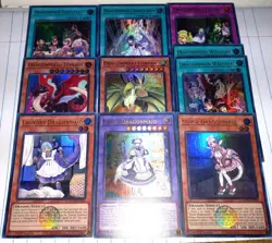 LADY'S DRAGONMAID DECK CORE (10 CARDS) BLMM-EN049 ULTRA EMBLAZONED 1st Ed YUGIOH - Image 1