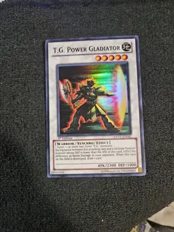 Yugioh T.G. Power Gladiator EXVC-EN041 1st Edition - Image 1