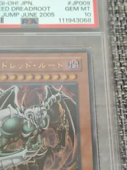 PSA10 The Wicked Dreadroot VJC JP009 Ultra Rare Yugioh Japan Card - Image 4