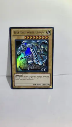 *** BLUE-EYES WHITE DRAGON *** QUARTER CENTURY SECRET RARE LC01-EN004 YUGIOH! LP - Image 2