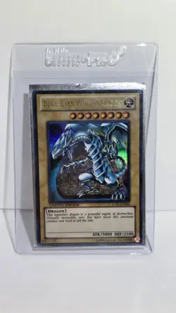 *** BLUE-EYES WHITE DRAGON *** QUARTER CENTURY SECRET RARE LC01-EN004 YUGIOH! LP - Image 5
