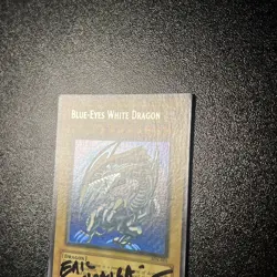 Yugioh LP WAVY Blue-Eyes White Dragon SDK-001 Signed by Eric Kaiba Stuart Ultra - Image 5