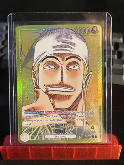 Enel OP05-098 Alt Art Leader One Piece Card Game English NM Parallel - Image 1