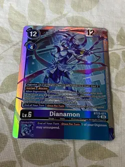 Digimon Card Game Dianamon BT22-077 SR Cyber Eden - Image 1