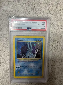 Pokemon TCG Suicune Holo Rare Card PSA 6Neo & PSA 7 Neo Revelation Entei - Image 4