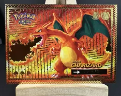 Charizard #006 - Gold Holo Box Hit - Flash Edition Safari 2025 - Pokemon Card - Image 1