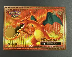 Charizard #006 - Gold Holo Box Hit - Flash Edition Safari 2025 - Pokemon Card - Image 2