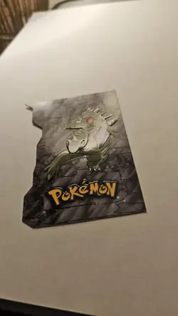 Tyranitar 18 OF 18 - Johto League Champions Die cut - TOPPS POKEMON CARD - NM/LP - Image 2