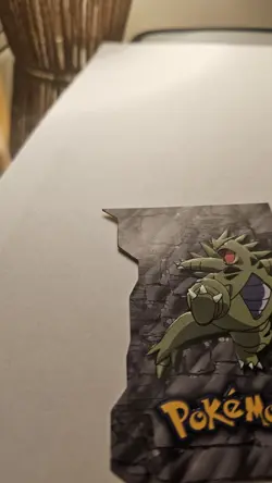 Tyranitar 18 OF 18 - Johto League Champions Die cut - TOPPS POKEMON CARD - NM/LP - Image 4