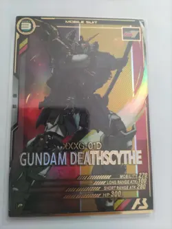 Gundam Arsenal Base P Death Size Card Set Collectible - Image 1