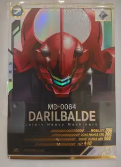 Gundam Arsenal Base Pdaryl Barde Card Collectible Game Card - Image 1