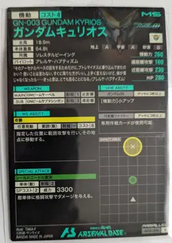 Gundam Arsenal Base P Curios Parallel Card Collection - Image 2