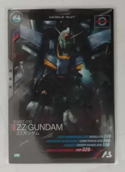 Gundam Arsenal Base Tournament Promo Card Zz Collectible Game Card - Image 1