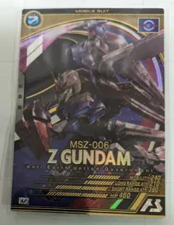 Gundam Arsenal Base U Z Card for Gundam s Collectible - Image 1