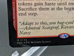 Devastating Onslaught - 132 - Edge of Eternities- Near Mint - MTG - Foil - Image 2