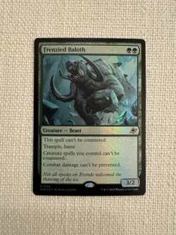 Frenzied Baloth Foil R0183 Edge of Eternities MTG EOE Magic the Gathering NM - Image 1
