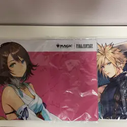 MTG FINAL FANTASY playmat Yuna X Cloud JP Limited 2 set NEW - Image 1