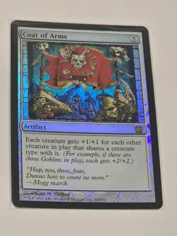 🔥 Coat of Arms: 8th Edition - FOIL - EX - MTG - WOW!! - Image 1