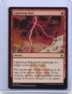 Lightning Bolt - Masters 25 - Uncommon - MTG - Near Mint - Image 1
