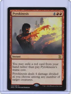 Pyrokinesis - Eternal Masters - Rare - MTG - Near Mint - Image 1