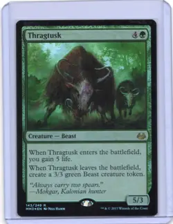 Thragtusk - Modern Masters 2017 - Rare - MTG - Near Mint Foil - Image 1