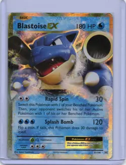 Blastoise EX - XY - Evolutions - Ultra Rare - MTG - NM Foil - Image 1