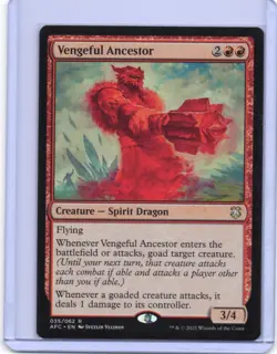 Vengeful Ancestor - Commander: Adventures in the Forgotten Realms - R - MTG NM - Image 1