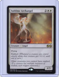 Sublime Archangel - Ultimate Masters - Rare - MTG - Near Mint - Image 1