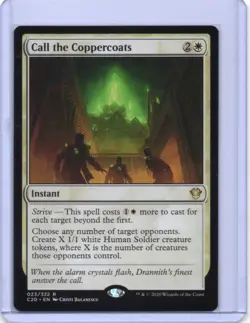 Call the Coppercoats - Commander 2020 - Rare - MTG - Near Mint - Image 1